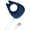  Loveline Cockring Vibrant Pointu Baltic 34mm Bleu